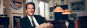 Peter Guber at his home office