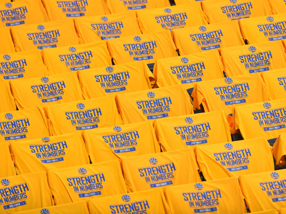 Strength In Numbers t-shirts Oracle Arena Golden State Warriors
