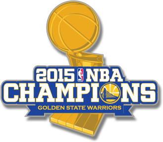  Golden State Warriors 2015 NBA Finals Champions Logo