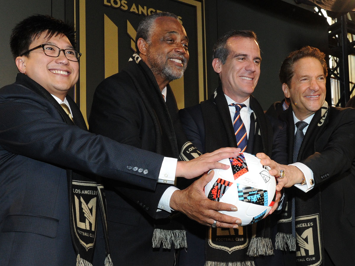 Peter Guber LAFC ownership press conference