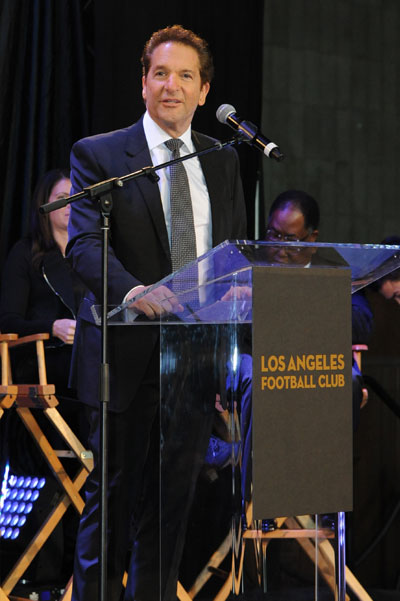 Peter Guber LAFC Logo Unveiling Press Conference