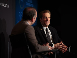 Peter Guber speaking at UCLA pulse.