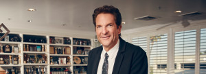 Peter Guber at his home office. photo: Tommy Garcia
