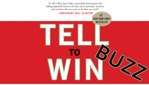 #1 New York Times Best Seller Tell To Win Book Cover