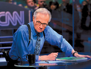 Larry King, host, Larry King Live