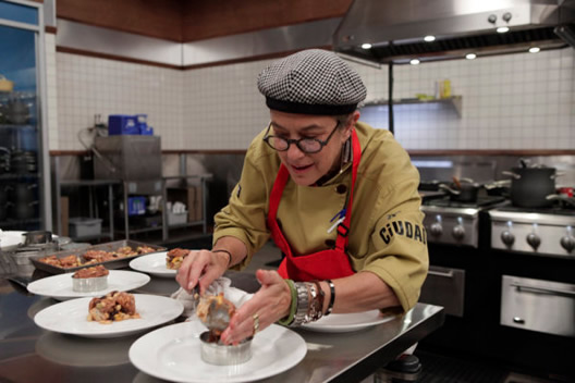 Susan Feniger, restaurateur, Border Grill, Ciudad, and Street, and costar of the Food Network's Too Hot Tamales