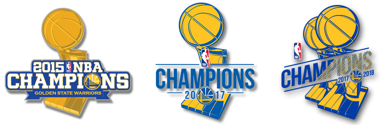 Official Golden State Warriors California NBA Finals Champions